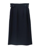 【イェッカ ヴェッカ/YECCA VECCA】のサイドベルテッドナロースカート Navy|ID: prp329100004544719 ipo3291000000032414612