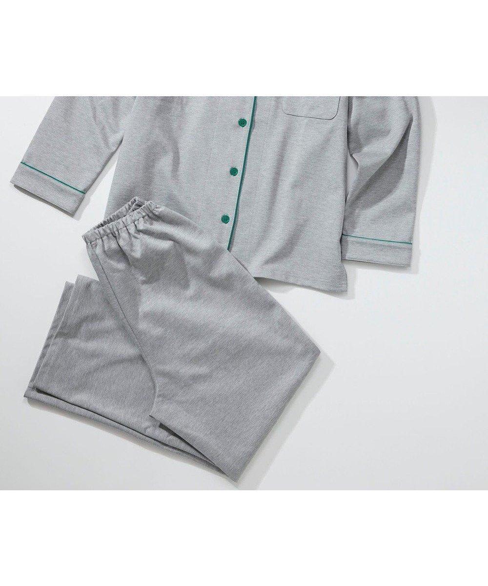 【ウンナナクール/une nana cool】の【綿100%】モクロディパジャマ MADE WITH LIBERTY FABRIC インテリア・キッズ・メンズ・レディースファッション・服の通販 founy(ファニー) 　ファッション　Fashion　レディースファッション　Ladies' Fashion Online　秋　Autumn/Fall　パイピング　Piping　パジャマ　Pajamas　プリント　Print　リラックス　Relax　再入荷　Restock/Back In Stock/Re Arrival　おすすめ　Recommend　LG|ID: prp329100004544724 ipo3291000000032560309