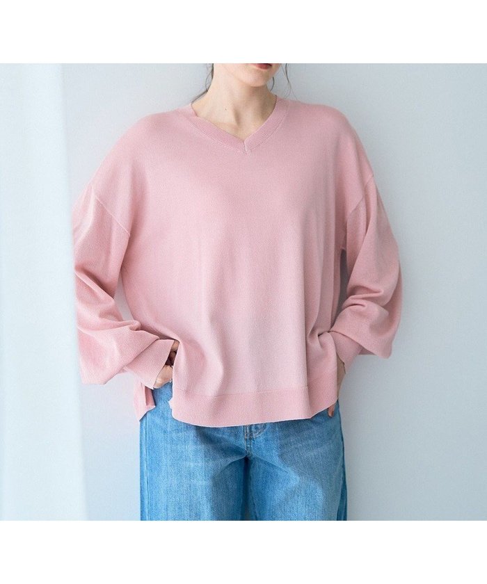 【イェッカ ヴェッカ/YECCA VECCA】のVネック袖シアーニット インテリア・キッズ・メンズ・レディースファッション・服の通販 founy(ファニー) https://founy.com/ ファッション Fashion レディースファッション Fashion for Women トップス・カットソー Cut & Sew Tops ニット Knit Tops & Sweaters Vネックトップス V-Neck Tops / V-Cut Neckline Shirts シアー Sheer, See-Through スリット Slit, Slit Detail セーター Sweater, Knitwear トレンド Trend, Trending Now ポケット Pocket, Pocket Detail ロング Long, Long-Length 夏 Summer 春 Spring S/S・春夏 SS, Spring/Summer, Warm Season |ID: prp329100004544738 ipo3291000000033620085