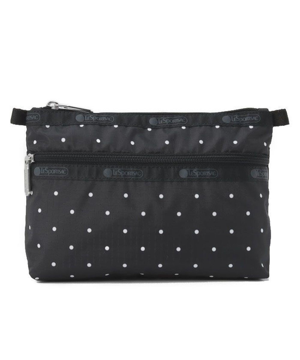 【レスポートサック/LeSportsac】のCOSMETIC CLUTCH/プティドット 人気、トレンドファッション・服の通販 founy(ファニー) 　ファッション　Fashion　レディースファッション　Fashion for Women　バッグ　Bags　ミニ財布・二つ折り財布　Wallets & Card Cases　ポーチ&ミニバッグ　Pouches & Mini Bags　おすすめ　Recommended / Our Picks　シンプル　Simple, Minimal　ジップ　Zip, Zipper　ドット　Polka Dot, Dot Pattern　ベーシック　Basic, Essential　ポケット　Pocket, Pocket Detail　ポーチ　Pouch, Small Case　モノトーン　Monotone, Black and White　旅行　Travel　財布　Wallet, Purse　 other-1|ID: prp329100004544758 ipo3291000000033578794