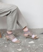 【トリコテ/Tricote】のシアーボーダーソックス 95GRAY|ID: prp329100004544772 ipo3291000000032580519