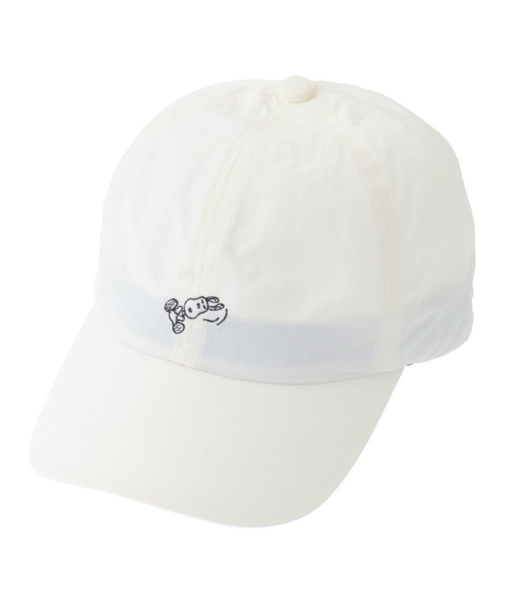 【グリーンパークス/Green Parks】のPEANUTS スヌーピーキャップ インテリア・キッズ・メンズ・レディースファッション・服の通販 founy(ファニー) 　ファッション　Fashion　レディースファッション　Fashion for Women　キャップ&ハット　Hats & Caps　アウトドア　Outdoor Clothing　キャップ　Cap, Baseball Cap　フロント　Front, Front Design　ベーシック　Basic, Essential　帽子　Hat, Headwear　軽量　Lightweight, Ultra Light　Ivory|ID: prp329100004544773 ipo3291000000032524490