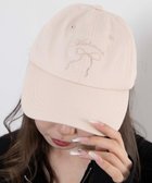 【ウィゴー/WEGO】のフロントバック刺繍キャップ オフホワイト|ID: prp329100004544789 ipo3291000000032670744