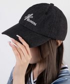 【ウィゴー/WEGO】のフロントバック刺繍キャップ デニムブラック|ID: prp329100004544789 ipo3291000000032670746