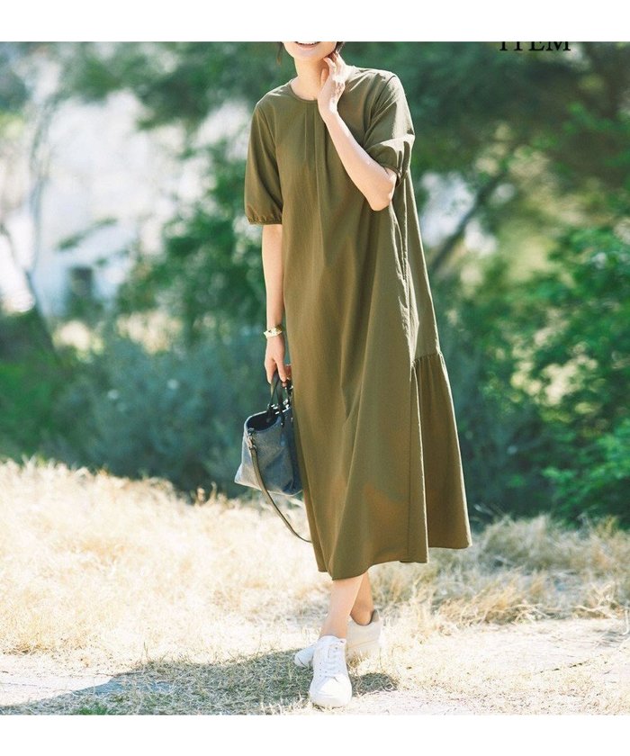 【自由区/JIYU-KU】の【カタログ掲載・WEB限定・接触冷感・UVカット・洗える】ファンクショナル ドレス インテリア・キッズ・メンズ・レディースファッション・服の通販 founy(ファニー) https://founy.com/ ファッション Fashion レディースファッション Fashion for Women ワンピース Dresses フォーマル・パーティードレス・結婚式用ドレス Elegant & Casual Dresses 春 Spring 洗える Machine Washable ギャザー Gathered, Ruffled ドレス Dress, One-Piece S/S・春夏 SS, Spring/Summer, Warm Season 夏 Summer |ID: prp329100004544804 ipo3291000000032284670