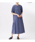 【自由区/JIYU-KU】の【カタログ掲載・WEB限定・接触冷感・UVカット・洗える】ファンクショナル ドレス ライトネイビー|ID: prp329100004544804 ipo3291000000032284677