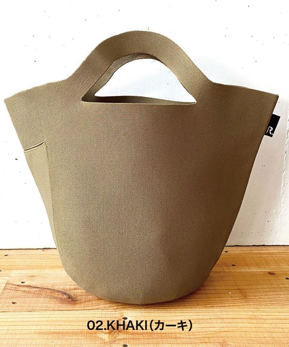【ルートート/ROOTOTE】の0257【環境にやさしい帽子みたいなルートート】/ RO.ポーノ.グランデ-A インテリア・キッズ・メンズ・レディースファッション・服の通販 founy(ファニー) 　ファッション　Fashion　レディースファッション　Fashion for Women　バッグ　Bags　キャップ&ハット　Hats & Caps　バスケット　Basket, Basket Bag　フォルム　Silhouette, Form　プリント　Print, Printed Pattern　ポケット　Pocket, Pocket Detail　帽子　Hat, Headwear　無地　Plain, Solid Color　ランダム　Random, Irregular　02:カーキ|ID: prp329100004544807 ipo3291000000033490304