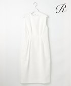 【23区/NIJYUSANKU】の【R(アール)】ジャカード ワンピース ホワイト系|ID:prp329100004544813