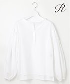 【23区/NIJYUSANKU】の【R(アール)】THOMAS MASON ボリュームスリーブ ブラウス 人気、トレンドファッション・服の通販 founy(ファニー) ファッション Fashion レディースファッション Fashion for Women トップス・カットソー Cut & Sew Tops シャツ・ブラウス・オフィスカジュアル Elegant Blouses & Button-Ups ボリューム袖・フリルスリーブブラウス Voluminous & Ruffle Sleeves / Puffy Sleeve Tops 春 Spring カッティング Cutting Detail シルク Silk, 100% Silk シルケット Silket, Silky Cotton スキッパー Skipper, Open Collar スクエア Square, Square Shape スリーブ Sleeve, Long Sleeve / Short Sleeve なめらか Smooth, Silky Texture 人気 Popular, Best Seller ハンカチ Handkerchief, Hanky S/S・春夏 SS, Spring/Summer, Warm Season 夏 Summer 2025年 2025 2025春夏・S/S Spring/Summer 2025 SS25 thumbnail ホワイト系|ID: prp329100004544815 ipo3291000000033189610