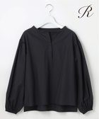 【23区/NIJYUSANKU】の【R(アール)】THOMAS MASON ボリュームスリーブ ブラウス 人気、トレンドファッション・服の通販 founy(ファニー) ファッション Fashion レディースファッション Fashion for Women トップス・カットソー Cut & Sew Tops シャツ・ブラウス・オフィスカジュアル Elegant Blouses & Button-Ups ボリューム袖・フリルスリーブブラウス Voluminous & Ruffle Sleeves / Puffy Sleeve Tops 春 Spring カッティング Cutting Detail シルク Silk, 100% Silk シルケット Silket, Silky Cotton スキッパー Skipper, Open Collar スクエア Square, Square Shape スリーブ Sleeve, Long Sleeve / Short Sleeve なめらか Smooth, Silky Texture 人気 Popular, Best Seller ハンカチ Handkerchief, Hanky S/S・春夏 SS, Spring/Summer, Warm Season 夏 Summer 2025年 2025 2025春夏・S/S Spring/Summer 2025 SS25 thumbnail ブラック系|ID: prp329100004544815 ipo3291000000033189611
