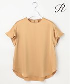 【23区/NIJYUSANKU】の【R(アール)】トリアセサテン フリルスリーブ ブラウス ゴールド系|ID:prp329100004544816