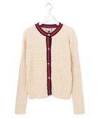 【ジェイプレスヨークストリート/J.PRESS YORK STREET】の【WOMEN】コットンベーシック ニットカーディガン ホワイト系|ID: prp329100004544821 ipo3291000000032667621