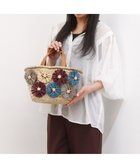 【アンビリオン/UNBILLION】のカシュカシュ cachecache / ラフィアフラワー付カゴバッグ 人気、トレンドファッション・服の通販 founy(ファニー) ファッション Fashion レディースファッション WOMEN バッグ Bag カラフル Colorful 巾着 Purse ハンド Hand ポケット Pocket ミックス Mix モチーフ Motif ラフィア Raffia 再入荷 Restock/Back In Stock/Re Arrival thumbnail ミックス|ID: prp329100004544827 ipo3291000000032280571