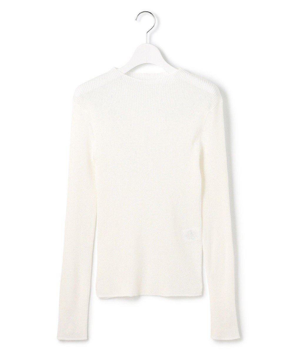 【23区/NIJYUSANKU】の【GOLD LABEL】コットンリネンシアー ニット インテリア・キッズ・メンズ・レディースファッション・服の通販 founy(ファニー) 　ファッション　Fashion　レディースファッション　WOMEN　トップス・カットソー　Tops/Tshirt　ニット　Knit Tops　春　Spring　秋　Autumn/Fall　カーディガン　Cardigan　シアー　Sheer　シンプル　Simple　スリット　Slit　セーター　Sweater　フォルム　Form　リネン　Linen　リブニット　Rib Knit　S/S・春夏　Ss・Spring/Summer　おすすめ　Recommend　夏　Summer　ホワイト系|ID: prp329100004544832 ipo3291000000032114729
