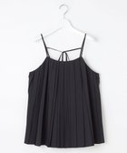 【23区/NIJYUSANKU】の【GOLD LABEL】ギャザリングプリーツ キャミソール ブラック系|ID: prp329100004544833 ipo3291000000033689674
