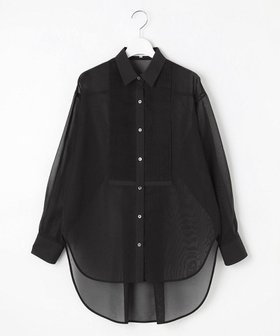 【23区/NIJYUSANKU】 【GOLD LABEL】コットンオーガンジー ピンタックブザム シャツ人気、トレンドファッション・服の通販 founy(ファニー) ファッション Fashion レディースファッション WOMEN トップス・カットソー Tops/Tshirt シャツ/ブラウス Shirts/Blouses オーガンジー Organdy 春 Spring 秋 Autumn/Fall カフス Cuffs コンパクト Compact シアー Sheer シンプル Simple バランス Balance フォルム Form メンズ Mens ロング Long S/S・春夏 Ss・Spring/Summer 夏 Summer エレガント 上品 Elegant |ID:prp329100004544836
