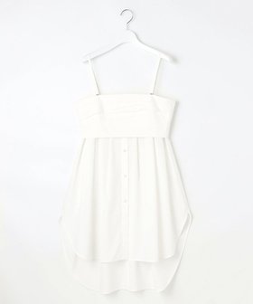 【23区/NIJYUSANKU】の【GOLD LABEL】コットンニドム ロングビスチェ 人気、トレンドファッション・服の通販 founy(ファニー) ファッション Fashion レディースファッション WOMEN トップス・カットソー Tops/Tshirt シャツ/ブラウス Shirts/Blouses ビスチェ Bustier イレギュラー Irregular 春 Spring 秋 Autumn/Fall シンプル Simple ジャケット Jacket ストレッチ Stretch とろみ Thickness タフタ Taffeta フォルム Form フロント Front ロング Long S/S・春夏 Ss・Spring/Summer 夏 Summer |ID:prp329100004544838