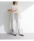 【グリーンパークス/Green Parks】のメッシュシャーリングレイヤーワンピース Ivory|ID: prp329100004544851 ipo3291000000032774838