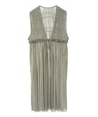 【グリーンパークス/Green Parks】のメッシュシャーリングレイヤーワンピース Khaki|ID: prp329100004544851 ipo3291000000032774839