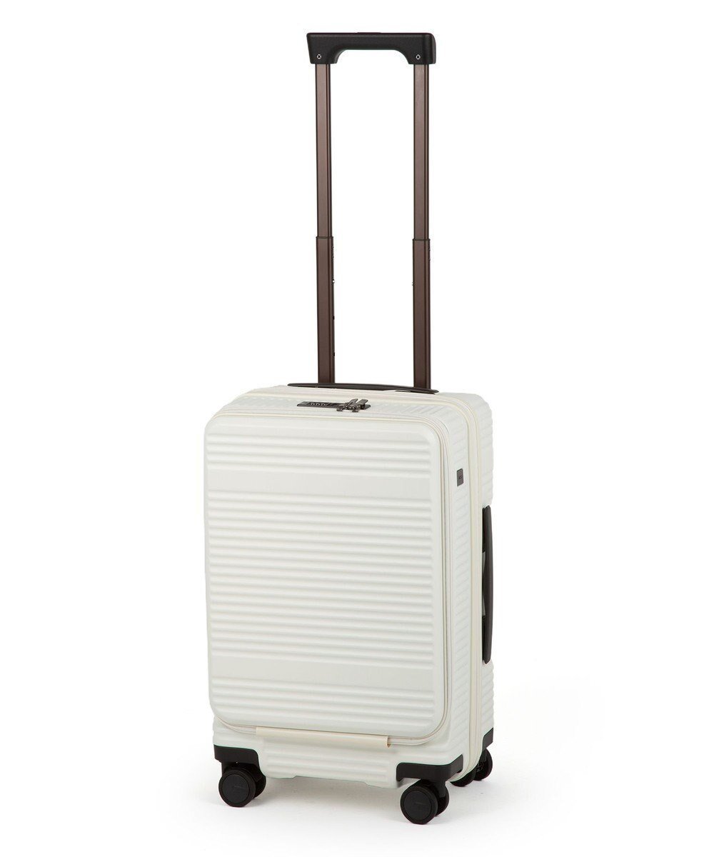 【エースバッグズアンドラゲッジ/ACE BAGS & LUGGAGE】のace. サルートン フロントオープンスーツケース 機内持ち込み Sサイズ 34～40L 05361 インテリア・キッズ・メンズ・レディースファッション・服の通販 founy(ファニー) 　ファッション　Fashion　レディースファッション　WOMEN　スーツ　Suits　シンプル　Simple　スマート　Smart　フロント　Front　リュック　Ruck Sack　再入荷　Restock/Back In Stock/Re Arrival　旅行　Travel　スーツケース キャリーケース　Suitcase　ホワイト|ID: prp329100004544856 ipo3291000000032114824