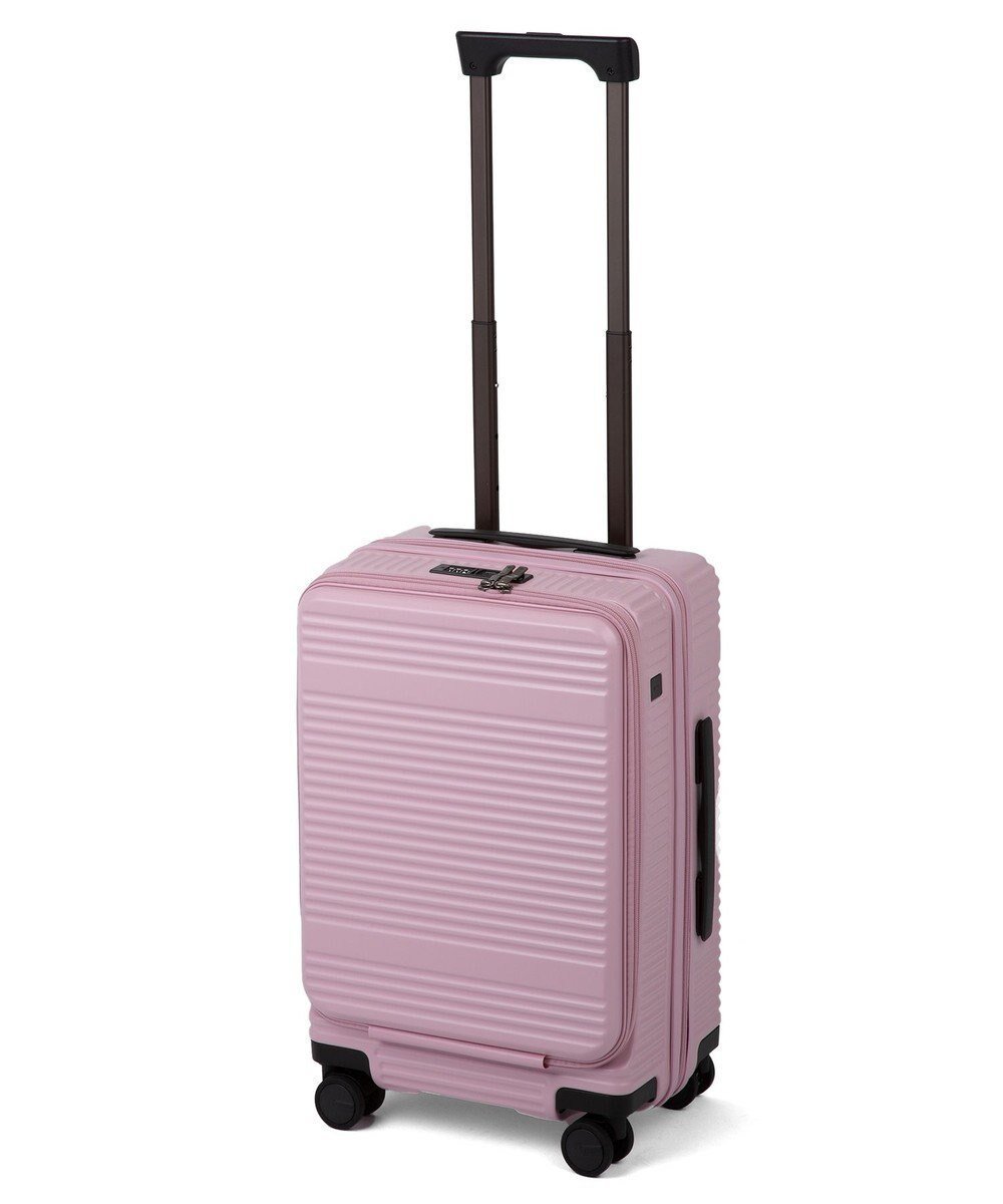 【エースバッグズアンドラゲッジ/ACE BAGS & LUGGAGE】のace. サルートン フロントオープンスーツケース 機内持ち込み Sサイズ 34～40L 05361 インテリア・キッズ・メンズ・レディースファッション・服の通販 founy(ファニー) 　ファッション　Fashion　レディースファッション　WOMEN　スーツ　Suits　シンプル　Simple　スマート　Smart　フロント　Front　リュック　Ruck Sack　再入荷　Restock/Back In Stock/Re Arrival　旅行　Travel　スーツケース キャリーケース　Suitcase　ピンク|ID: prp329100004544856 ipo3291000000032114825