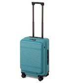 【エースバッグズアンドラゲッジ/ACE BAGS & LUGGAGE】のace. サルートン フロントオープンスーツケース 機内持ち込み Sサイズ 34～40L 05361 ブルーグリーン|ID: prp329100004544856 ipo3291000000035567648