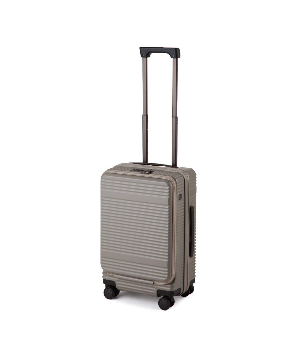 【エースバッグズアンドラゲッジ/ACE BAGS & LUGGAGE】のace. サルートン フロントオープンスーツケース 機内持ち込み Sサイズ 34~40L 05361 インテリア・キッズ・メンズ・レディースファッション・服の通販 founy(ファニー) ファッション Fashion レディースファッション Fashion for Women スーツ Business Suits & Workwear シンプル Simple, Minimal スマート Smart, Elegant フロント Front, Front Design リュック Backpack, Rucksack 再入荷 Restock / Back in Stock 旅行 Travel スーツケース キャリーケース Suitcase / Carry Case グレージュ|ID: prp329100004544856 ipo3291000000035567651