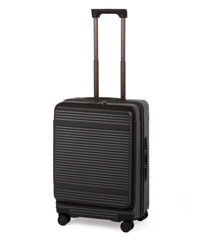 【エースバッグズアンドラゲッジ/ACE BAGS & LUGGAGE】のace. サルートン フロントオープンスーツケース Mサイズ 47～57L 05362 インテリア・キッズ・メンズ・レディースファッション・服の通販 founy(ファニー) https://founy.com/ ファッション Fashion レディースファッション WOMEN スーツ Suits シンプル Simple スマート Smart フロント Front リュック Ruck Sack 再入荷 Restock/Back In Stock/Re Arrival 旅行 Travel スーツケース キャリーケース Suitcase |ID: prp329100004544857 ipo3291000000032114826