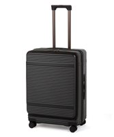 【エースバッグズアンドラゲッジ/ACE BAGS & LUGGAGE】のace. サルートン フロントオープンスーツケース M~Lサイズ 68～77L 05363 人気、トレンドファッション・服の通販 founy(ファニー) ファッション Fashion レディースファッション WOMEN スーツ Suits シンプル Simple スマート Smart フロント Front リュック Ruck Sack 再入荷 Restock/Back In Stock/Re Arrival 旅行 Travel スーツケース キャリーケース Suitcase |ID:prp329100004544858