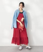 【クラフトスタンダードブティック/CRAFT STANDARD BOUTIQUE】のティアードキャミワンピース Red|ID: prp329100004545007 ipo3291000000032553814