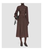 【ジョゼフ/JOSEPH】のクレープ ド ソワ ミックス スカート Ebony|ID: prp329100004545198 ipo3291000000033596288