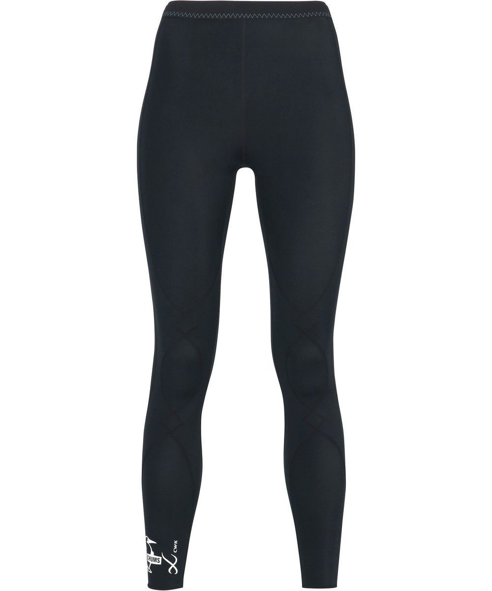 【シーダブリューエックス/CW-X】の【WOMEN】 CW-X 【CHUMS (チャムス)コラボ】 レディーススポーツタイツ ひざの負荷・運動時の筋肉の疲労を軽減 ロング丈 ジョギング ウォーキング LNY310 /ワコール インテリア・キッズ・メンズ・レディースファッション・服の通販 founy(ファニー) 　ファッション　Fashion　レディースファッション　Fashion for Women　パンツ　Pants & Trousers　タイツ＆レッグウェア&美脚効果　Tights & Sheer Legwear　コラボ　Collaboration, Collab　軽量　Lightweight, Ultra Light　ストレッチ　Stretch, Stretchy Fabric　スポーツ　Sports, Activewear　タイツ　Tights, Legwear　定番　Standard, Basic Item　なめらか　Smooth, Silky Texture　フィット　Fit, Slim Fit　フラット　Flat, Flat Shoes　ロング　Long, Long-Length　おすすめ　Recommended / Our Picks　小旅行　Short Trip　ダークブラック|ID: prp329100004545250 ipo3291000000035627016