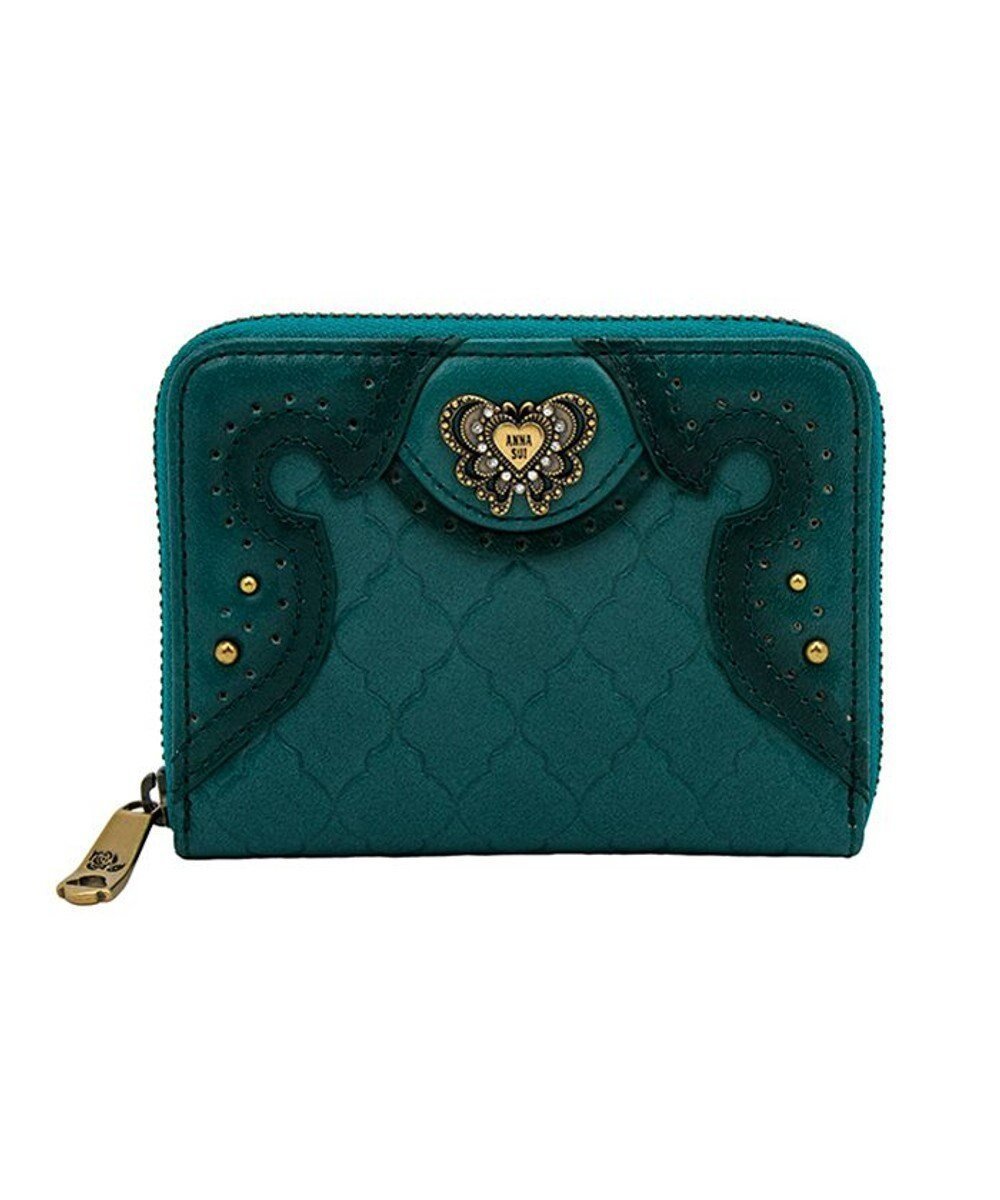 【アナスイ/ANNA SUI】のエレノア マルチケース インテリア・キッズ・メンズ・レディースファッション・服の通販 founy(ファニー) 　ファッション　Fashion　レディースファッション　Ladies' Fashion Online　財布　Wallets　アンティーク　Antique　グラデーション　Gradation　ストーン　Stone　バタフライ　Butterfly　ブローチ　Brooch　財布　Wallet　ターコイズ|ID: prp329100004545270 ipo3291000000032653168