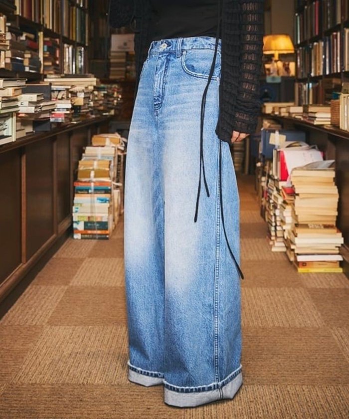 【ウォードブルー/WOADBLUE】の【157】Long Rise Wide Pants デニムパンツ インテリア・キッズ・メンズ・レディースファッション・服の通販 founy(ファニー) https://founy.com/ ファッション Fashion レディースファッション Fashion for Women パンツ Pants & Trousers デニムパンツ・ジーンズ・美脚デニム Denim Jeans & Pants デニム Denim, Jeans Material フィット Fit, Slim Fit ボトム Bottoms, Lower Wear ポケット Pocket, Pocket Detail ワイド Wide, Wide Fit A/W・秋冬 Autumn/Winter S/S・春夏 SS, Spring/Summer, Warm Season 夏 Summer |ID: prp329100004545281 ipo3291000000033634070