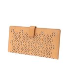 【ゲンテン/genten】のフラッターカットワーク マチなし長財布 ヌメベージュ|ID: prp329100004545333 ipo3291000000033658829