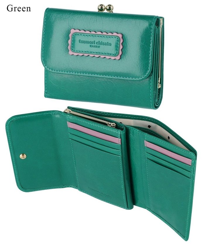 【ツモリチサト キャリー/tsumori chisato CARRY】のシンプルバイカラー がま口 2つ折り財布 インテリア・キッズ・メンズ・レディースファッション・服の通販 founy(ファニー) https://founy.com/ ファッション Fashion レディースファッション Fashion for Women ミニ財布・二つ折り財布 Wallets & Card Cases イタリア Italy シンプル Simple, Minimal スカラップ Scallop, Scalloped Edge プレート Plate, Dish 財布 Wallet, Purse |ID: prp329100004545340 ipo3291000000032746330