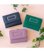 【ツモリチサト キャリー/tsumori chisato CARRY】のシンプルバイカラー がま口 2つ折り財布 ラベンダー|ID: prp329100004545340 ipo3291000000032746333