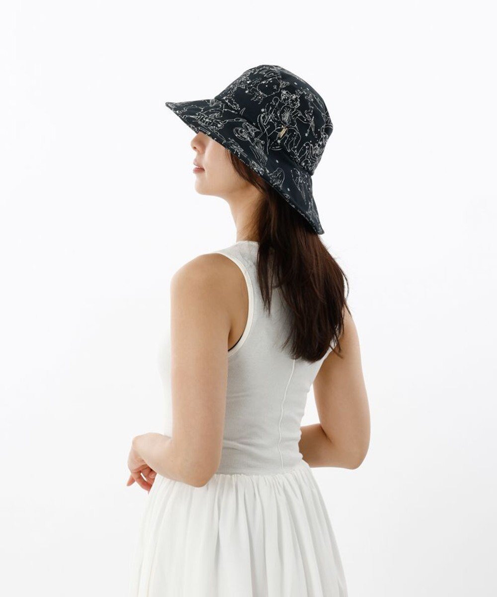 【アウロラ/AURORA】のBeaurance (ビューランス)プリントクロッシェハット インテリア・キッズ・メンズ・レディースファッション・服の通販 founy(ファニー) 　ファッション　Fashion　レディースファッション　Fashion for Women　キャップ&ハット　Hats & Caps　サマー　Summer, Summer Style　プリント　Print, Printed Pattern　帽子　Hat, Headwear　抗菌　Antibacterial, Bacteria-Resistant　ブラック|ID: prp329100004545349 ipo3291000000033658870