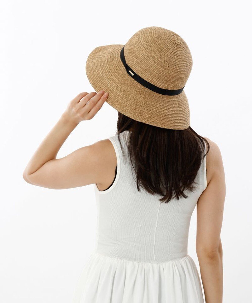 【アウロラ/AURORA】のBeaurance (ビューランス)ペーパーブレードクロッシェハット インテリア・キッズ・メンズ・レディースファッション・服の通販 founy(ファニー) 　ファッション　Fashion　レディースファッション　Fashion for Women　キャップ&ハット　Hats & Caps　シンプル　Simple, Minimal　リボン　Ribbon, Bow　人気　Popular, Best Seller　夏　Summer　帽子　Hat, Headwear　抗菌　Antibacterial, Bacteria-Resistant　ベージュ×ブラック|ID: prp329100004545355 ipo3291000000033577833