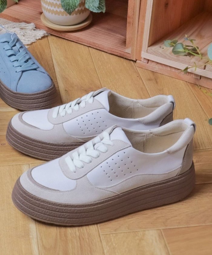 【リーガル フットコミュニティ/REGAL FOOT COMMUNITY】の【レッドウッドリバーミネトンカ】M08C マルチパーツデザインスニーカー スニーカー インテリア・キッズ・メンズ・レディースファッション・服の通販 founy(ファニー) https://founy.com/ ファッション Fashion レディースファッション Fashion for Women ウッド Wooden Design 厚底 Platform Shoes シューズ Shoes, Footwear スニーカー Sneakers, Trainers |ID: prp329100004545383 ipo3291000000033658901