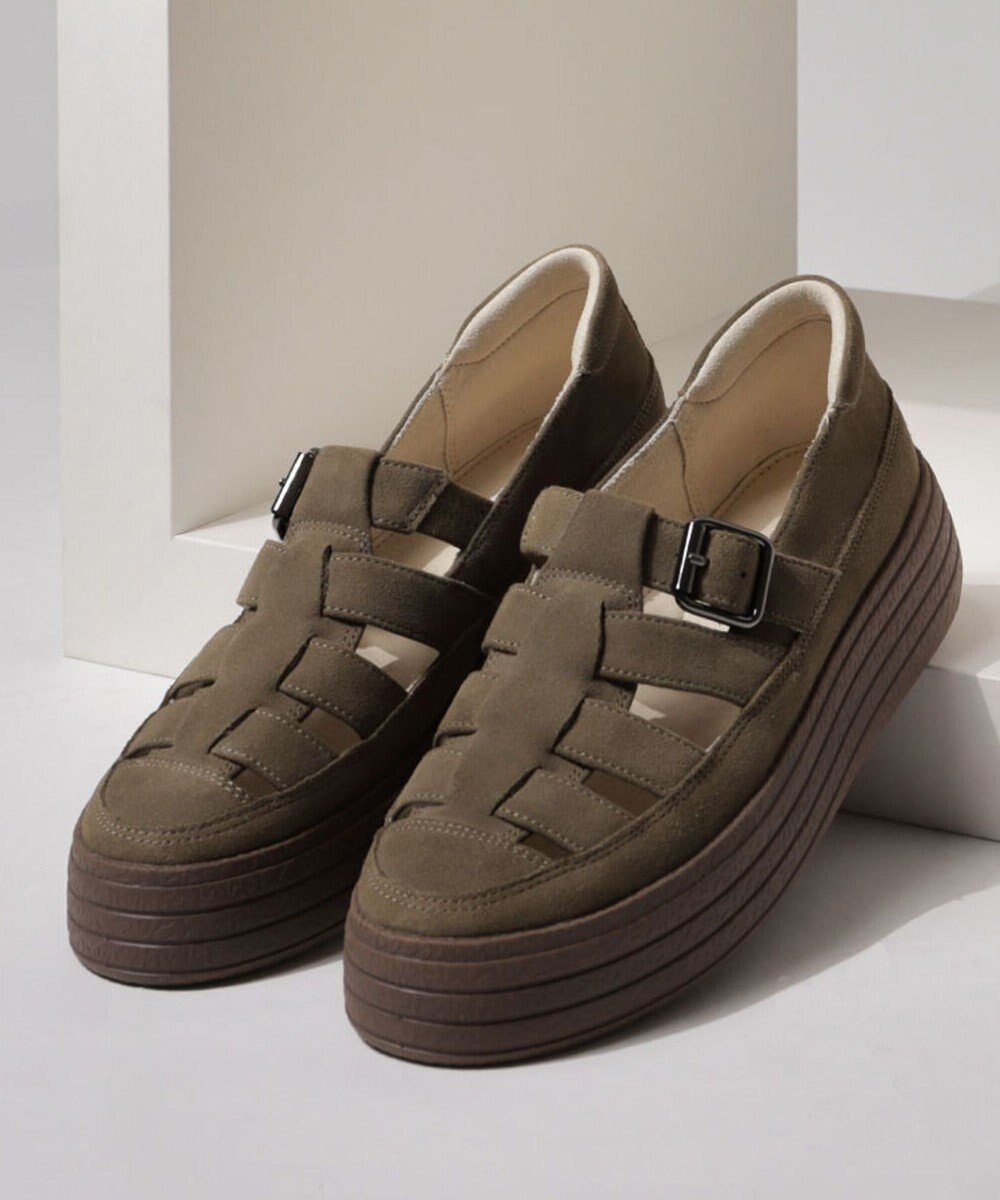 【リーガル フットコミュニティ/REGAL FOOT COMMUNITY】の【レッドウッドリバーミネトンカ】M09C グルカタイプシューズ カジュアルシューズ インテリア・キッズ・メンズ・レディースファッション・服の通販 founy(ファニー)  ファッション Fashion レディースファッション Fashion for Women ウッド Wooden Design シューズ Shoes, Footwear スニーカー Sneakers, Trainers 厚底 Platform Shoes カーキスエード|ID: prp329100004545388 ipo3291000000033658906