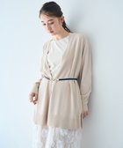【イェッカ ヴェッカ/YECCA VECCA】のミドル丈カーディガン Light Beige|ID: prp329100004545398 ipo3291000000032414604