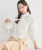 【アースミュージックアンドエコロジー/earth music&ecology】のボレロスリーブレイヤードシャツ White|ID: prp329100004545420 ipo3291000000033453754