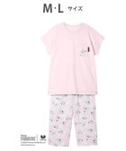 【ワコール/WACOAL】のワコール_リラックス&スリープ パジャマ 3分袖 半袖 8分丈 綿100%(本体) PEANUTS スヌーピー レディース FDT158 /ワコール ピンク|ID: prp329100004545483 ipo3291000000032708832
