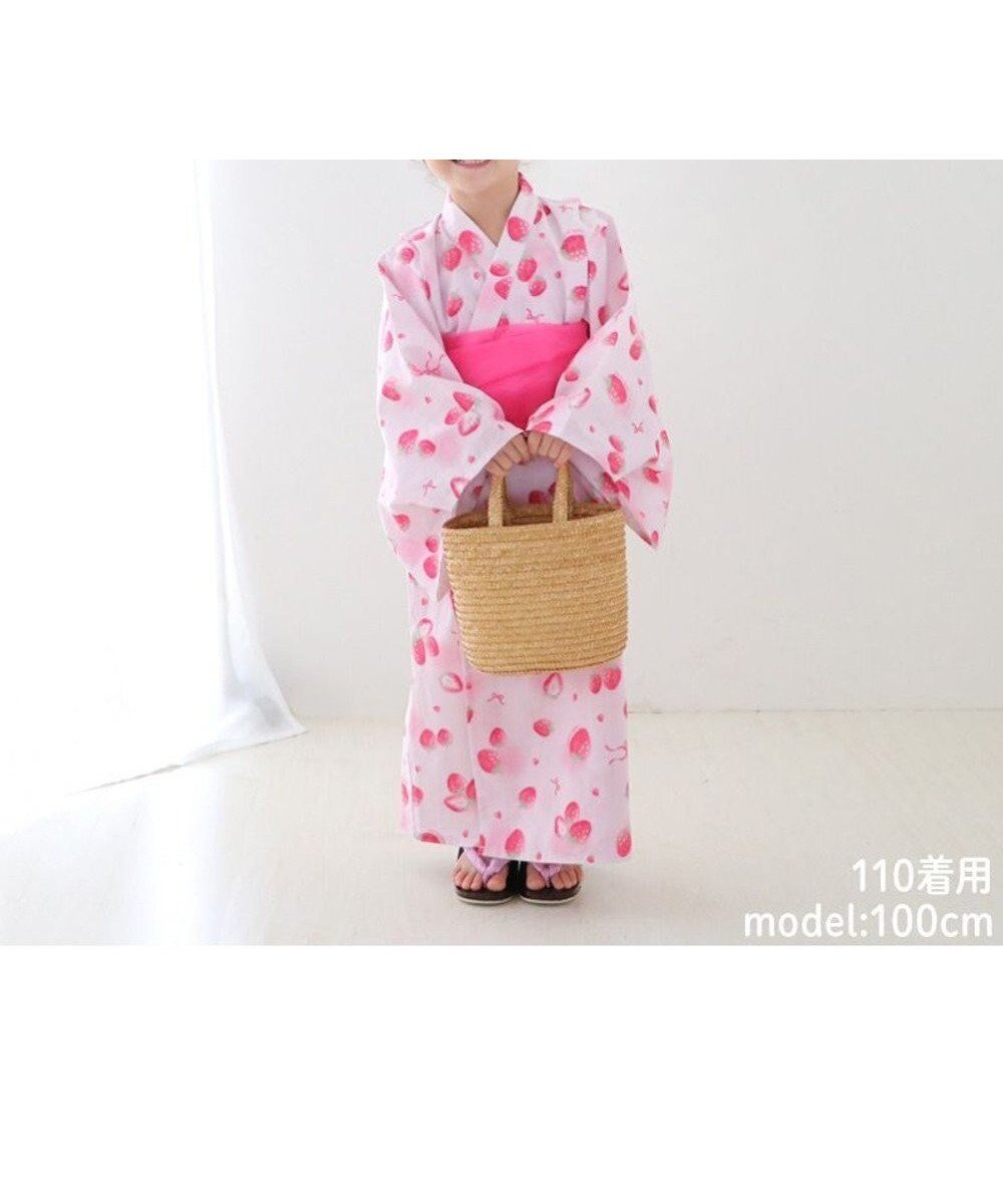【マザーガーデン/Mother garden / KIDS】の2023 マザーガーデン 2Way 子供用 浴衣 ワンピース セパレートタイプ 帯付き 《野いちご》 人気、トレンドファッション・服の通販 founy(ファニー) 　ファッション　Fashion　キッズファッション　KIDS　ガーデン　Garden　キャラクター　Character　ギフト プレゼント　Gift Present　セパレート　Separate　タンブラー　Tumbler　夏　Summer　春　Spring　S/S・春夏　Ss・Spring/Summer　水着　Swimsuit　 other-1|ID: prp329100004546649 ipo3291000000032125292