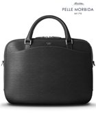 【五大陸/gotairiku / MEN】の日本製【PELLE MORBIDA】型押しレザー ブリーフバッグ ブラック系|ID: prp329100004546655 ipo3291000000032125345