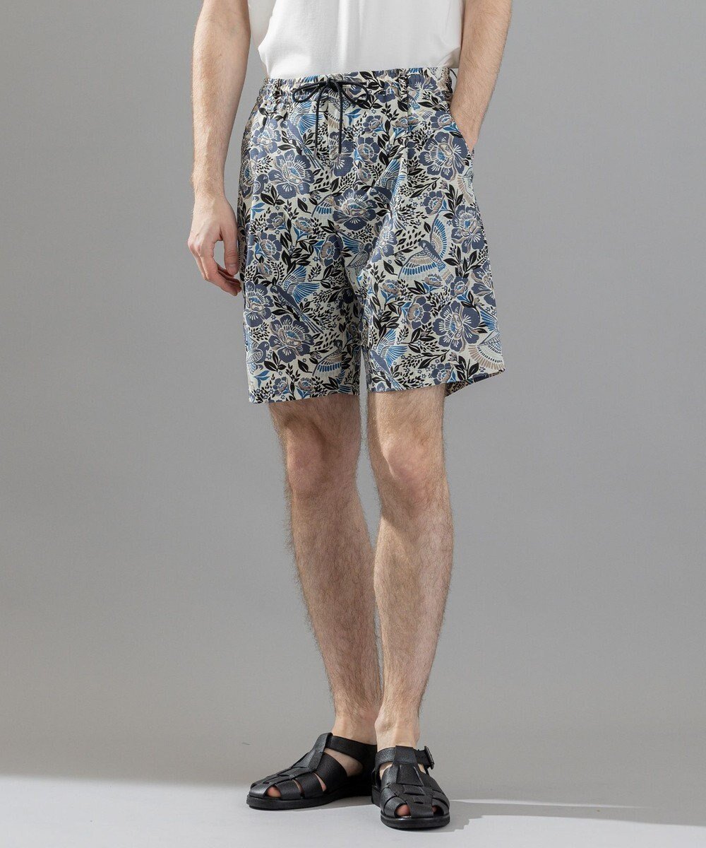 【ジョゼフ オム/JOSEPH HOMME / MEN】の新柄【洗える/ストレッチ/シワになりにくい】クールドッツストレッチ メキシカントプリント ショートパンツ/ BERMUDA インテリア・キッズ・メンズ・レディースファッション・服の通販 founy(ファニー) 　ファッション　Fashion　メンズファッション　Fashion for Men　ボトムス　Bottoms　ハーフパンツ・ショートパンツ　Shorts & Half Pants　ウォッシャブル　Machine Washable　春　Spring　洗える　Machine Washable　ショート　Short, Short Length　ストレッチ　Stretch, Stretchy Fabric　スポーツ　Sports, Activewear　テーパード　Tapered, Tapered Pants　プリント　Print, Printed Pattern　ポケット　Pocket, Pocket Detail　S/S・春夏　SS, Spring/Summer, Warm Season　夏　Summer　ホワイト系5|ID: prp329100004546656 ipo3291000000032770225