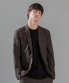 【ジョゼフ オム/JOSEPH HOMME / MEN】の【LEON 9月号掲載】クールネスサッカー ジャケット ブラウン系|ID: prp329100004546662 ipo3291000000032563054
