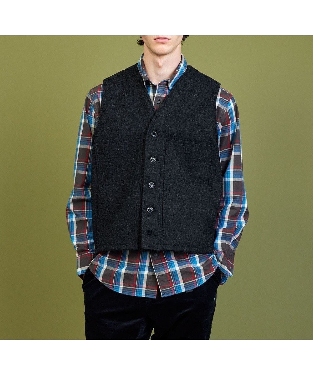 【ジョセフ アブード マウンテン/JOSEPH ABBOUD MOUNTAIN】の【FILSON】マッキノーウール ベスト 人気、トレンドファッション・服の通販 founy(ファニー) 　ファッション　Fashion　レディースファッション　WOMEN　アウター　Coat Outerwear　トップス・カットソー　Tops/Tshirt　ベスト/ジレ　Gilets/Vests　アウトドア　Outdoor　ブルゾン　Blouson　ベスト　Vest　ポケット　Pocket　A/W・秋冬　Aw・Autumn/Winter・Fw・Fall-Winter　 other-1|ID: prp329100004546663 ipo3291000000032125532