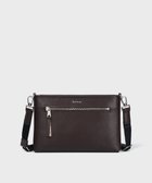 【ポールスミス/Paul Smith / MEN】のストローグレインレザー ショルダーバッグ 人気、トレンドファッション・服の通販 founy(ファニー) ファッション Fashion メンズファッション MEN バッグ Bag/Men ビジネス 仕事 通勤 Business フロント Front ポケット Pocket メンズ Mens thumbnail ダークブラウン|ID: prp329100004546664 ipo3291000000032125552